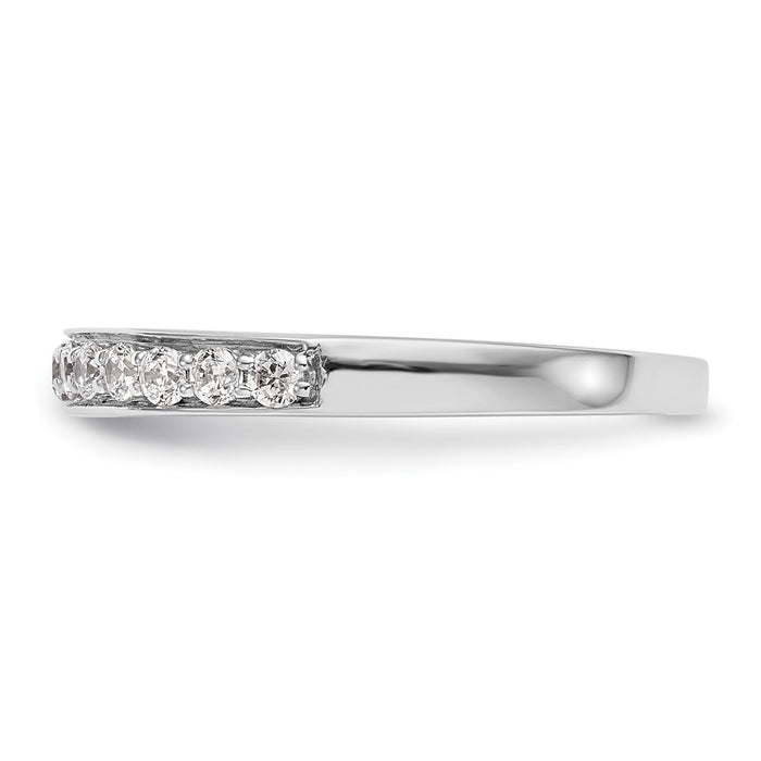 Exclusive 14K White Gold 1/3 Carat Diamond Wedding Band - Stylish Complete Set-3