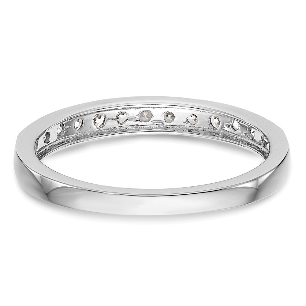 Exclusive 14K White Gold 1/3 Carat Diamond Wedding Band - Stylish Complete Set