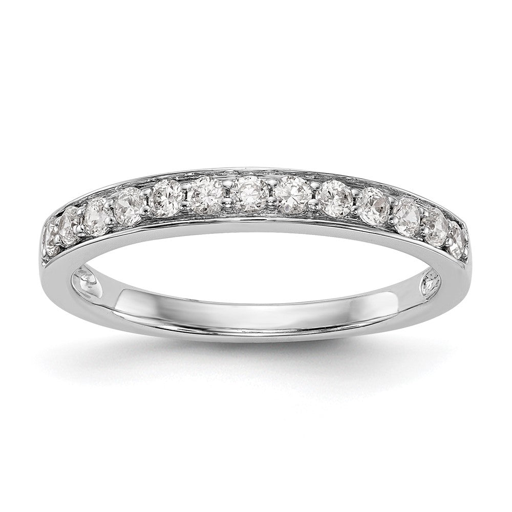 Exclusive 14K White Gold 1/3 Carat Diamond Wedding Band - Stylish Complete Set