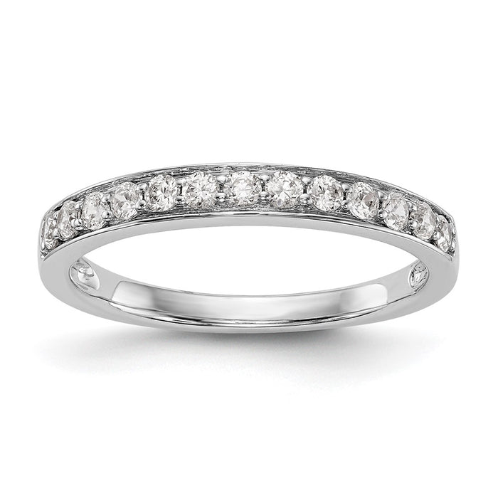 Exclusive 14K White Gold 1/3 Carat Diamond Wedding Band - Stylish Complete Set-1