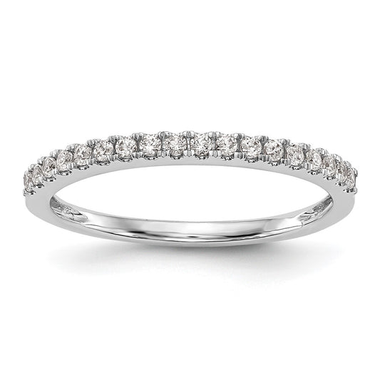 High-Quality 14K White Gold 1/5 Carat Diamond Eternity Wedding Band - Stylish Value