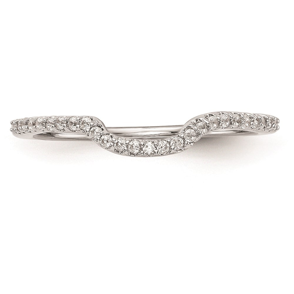 High-Quality 14K White Gold 1/8 Carat Wedding Band Setting - Stylish & Affordable