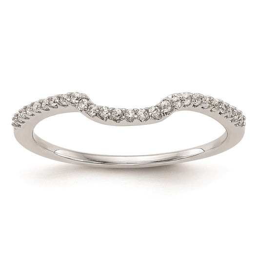 High-Quality 14K White Gold 1/8 Carat Wedding Band Setting - Stylish & Affordable