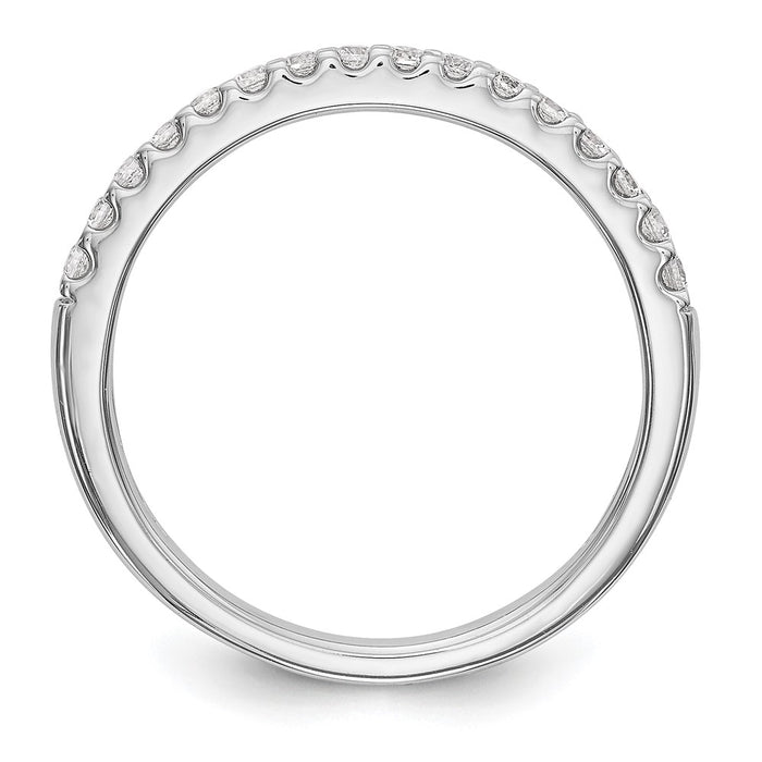 Buy Stylish 14K White Gold Wedding Band Set - 1/4 Carat Diamond Value-2