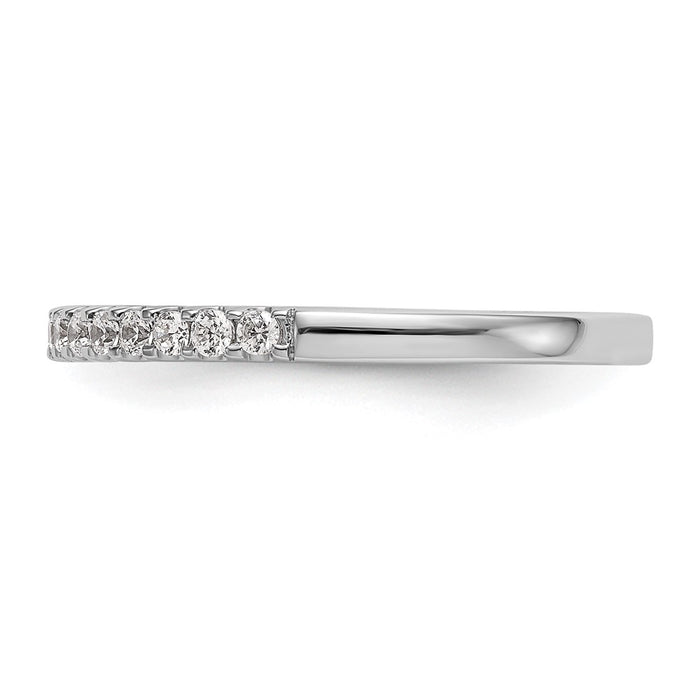 Buy Stylish 14K White Gold Wedding Band Set - 1/4 Carat Diamond Value-3