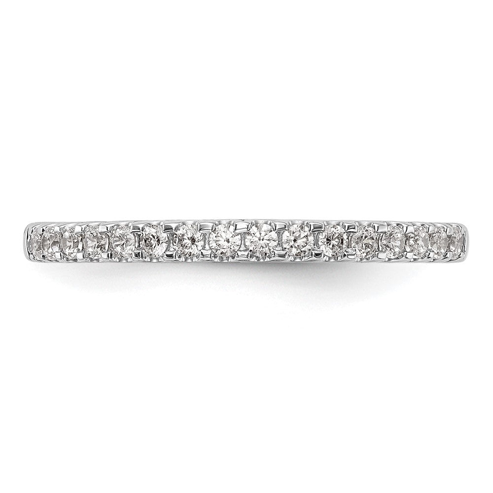 Buy Stylish 14K White Gold Wedding Band Set - 1/4 Carat Diamond Value
