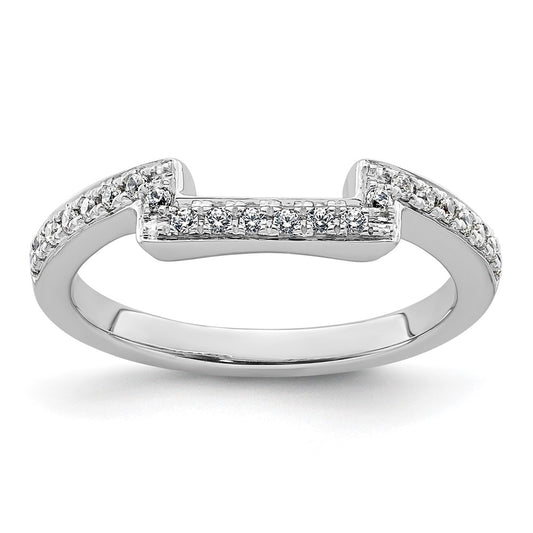 Buy Exclusive 14K White Gold Diamond Wedding Band - 1/6 Carat, Stylish Value!