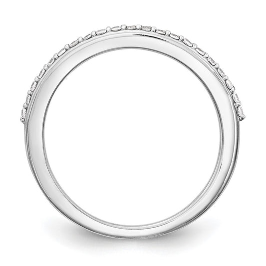 Buy Exclusive 14K White Gold 1/4 Carat Diamond Wedding Band Set - Stylish Value!
