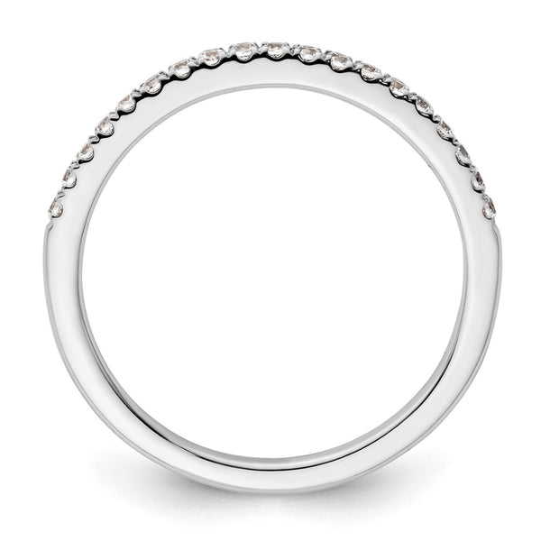 14K White Gold Diamond Wedding Band - 1/5 Carat - Style GR1-1022571