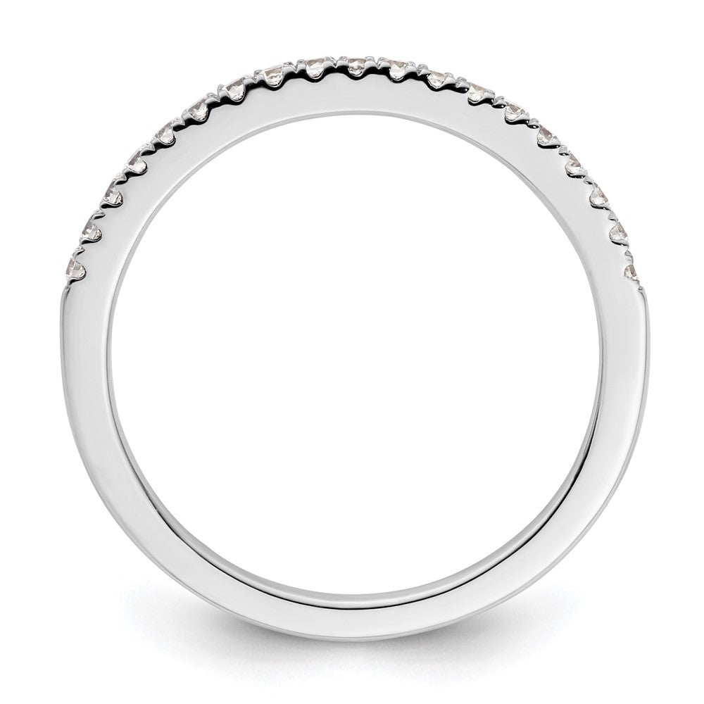 Buy Stylish 14K White Gold Wedding Band with 1/4 Carat Diamonds - Affordable Luxury