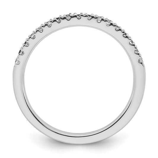 Buy Stylish 14K White Gold 1/4 Carat Diamond Eternity Wedding Band - Value!