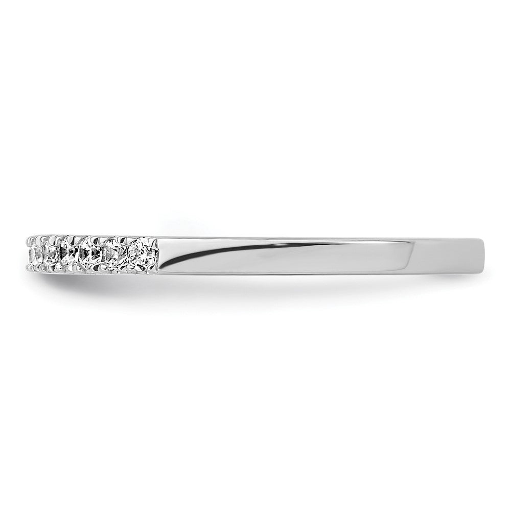 Buy Stylish 14K White Gold 1/4 Carat Diamond Eternity Wedding Band - Value!