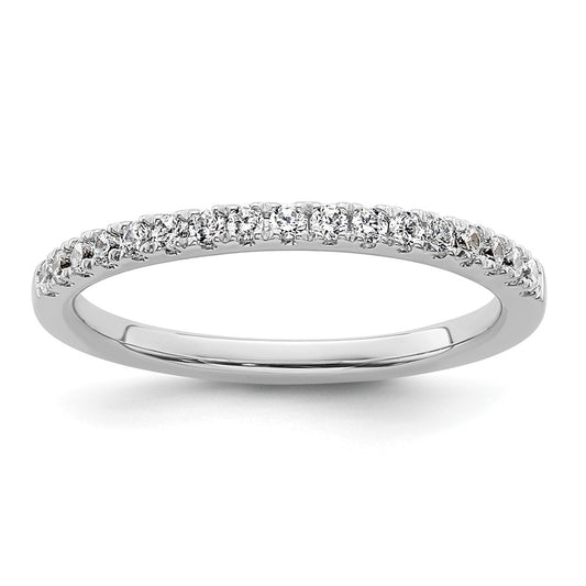 Buy Stylish 14K White Gold 1/4 Carat Diamond Eternity Wedding Band - Value!