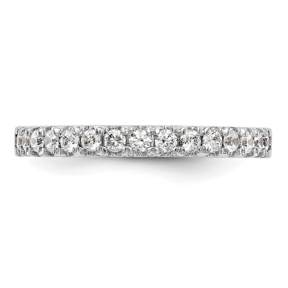 Exclusive 14K White Gold 3/8 Carat Diamond Eternity Band - Stylish Value!