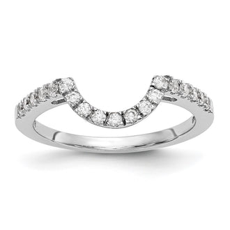 High-Quality 14K White Gold 1/5 Carat Diamond Wedding Band | Stylish & Affordable