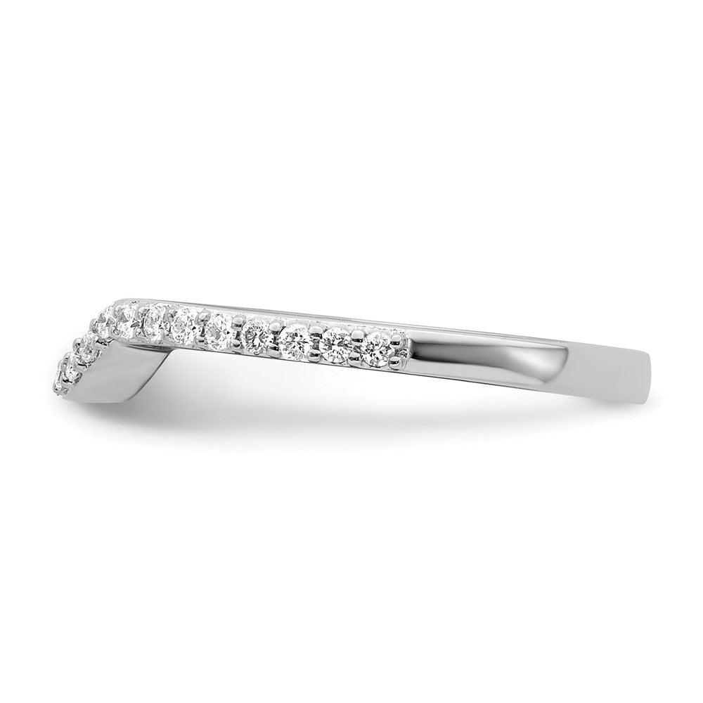 Exclusive 14K White Gold 1/4 Carat Diamond Wedding Band - Stylish & Affordable!