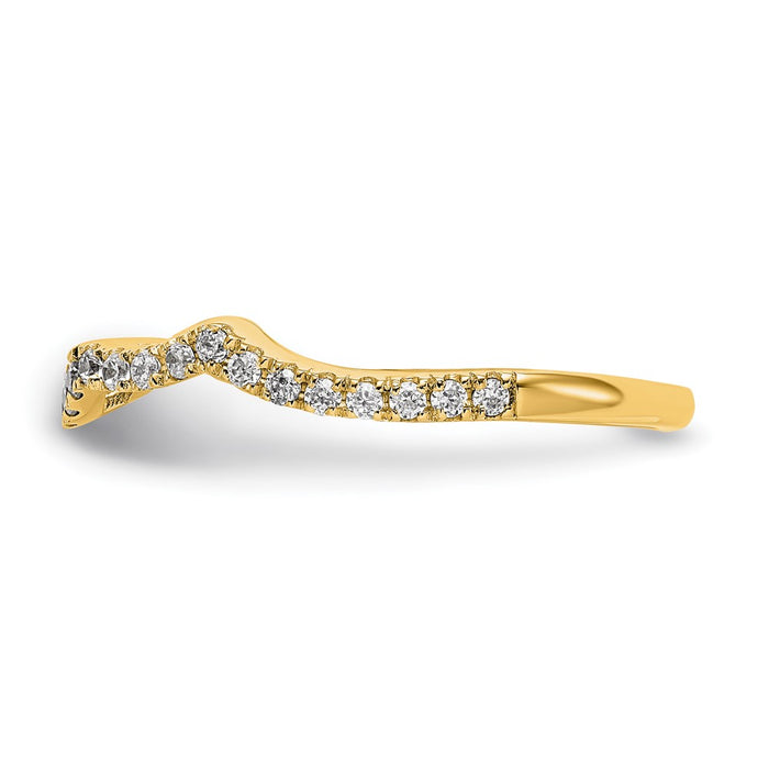 Exclusive 14K Yellow Gold Diamond Engagement Ring - Luxury Design, Beautiful Value-3