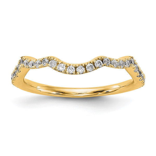 14K Yellow Gold Diamond Engagement Ring - Style GR1-1034348