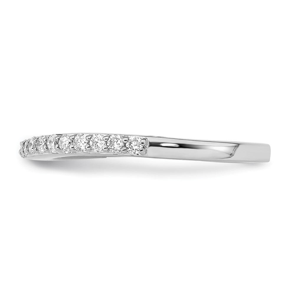 Buy Stylish 14K White Gold Wedding Band with 1/3 Carat Diamond, Value Deal!