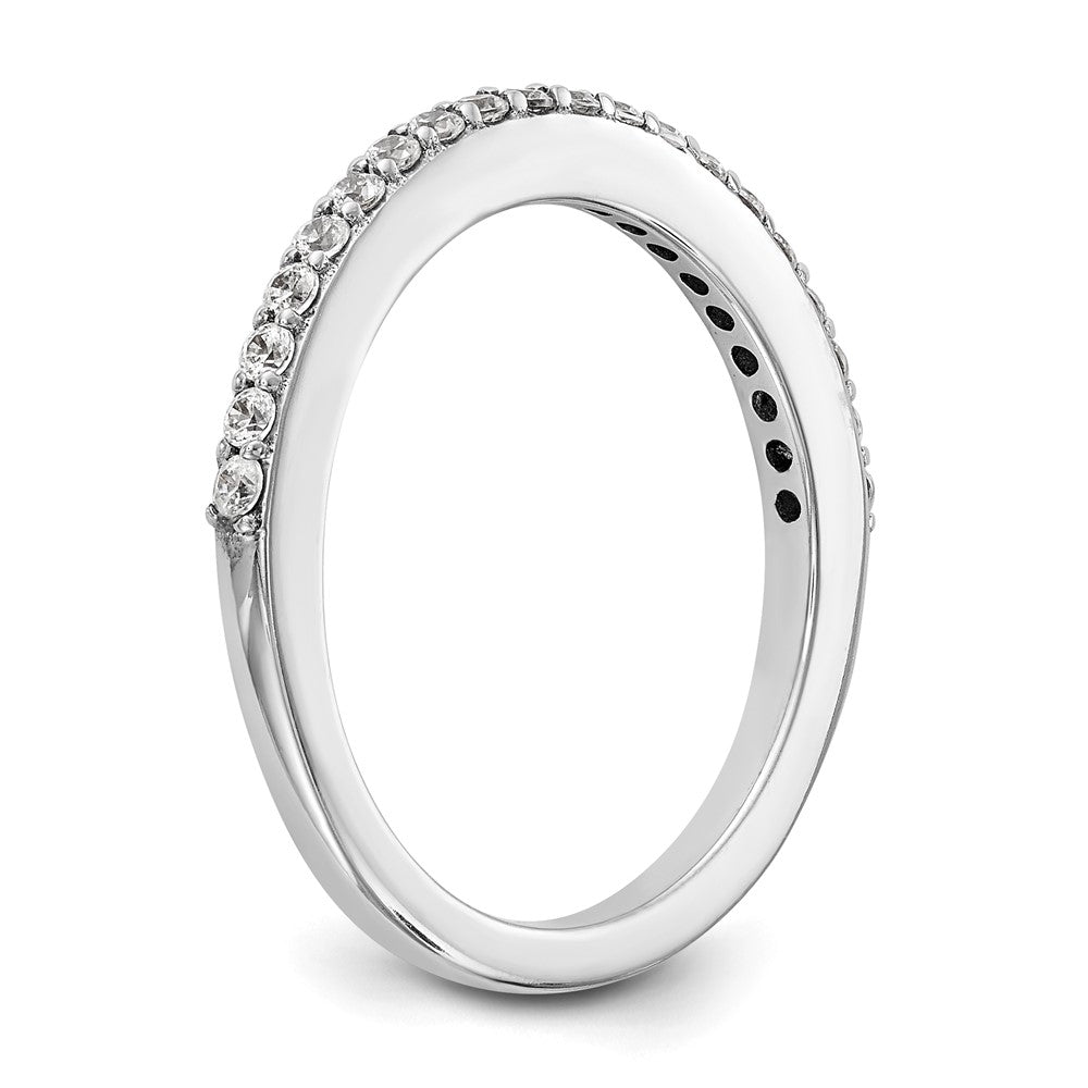 Buy Stylish 14K White Gold 1/4 Carat Diamond Eternity Wedding Band - Luxury Value
