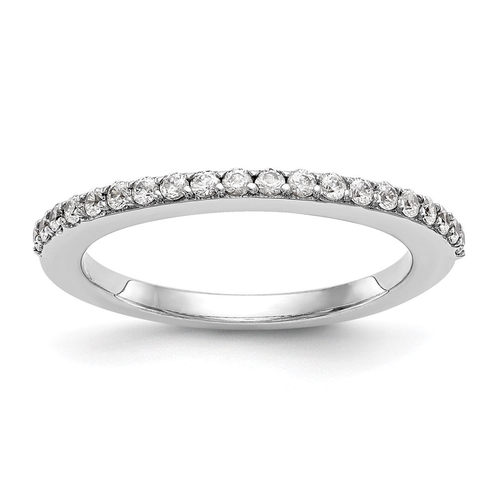 Buy Stylish 14K White Gold 1/4 Carat Diamond Eternity Wedding Band - Luxury Value