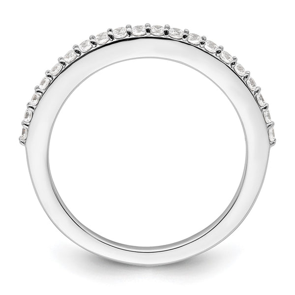 14K White Gold 1/3 Carat Diamond Wedding Band Set - Style GR1-1022678