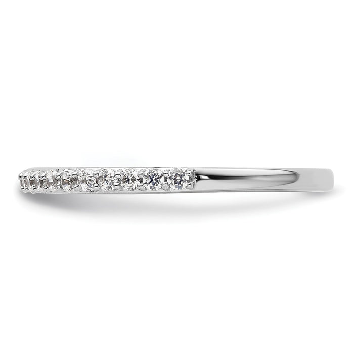 Buy Exclusive 14K White Gold 1/3 Carat Diamond Wedding Band Set - Affordable Luxury-3