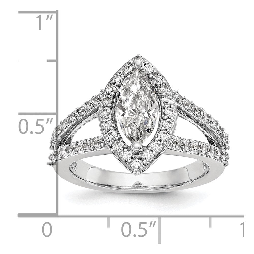 Buy Exclusive 14K White Gold Semi-Mount Engagement Ring for 1 Carat Stone