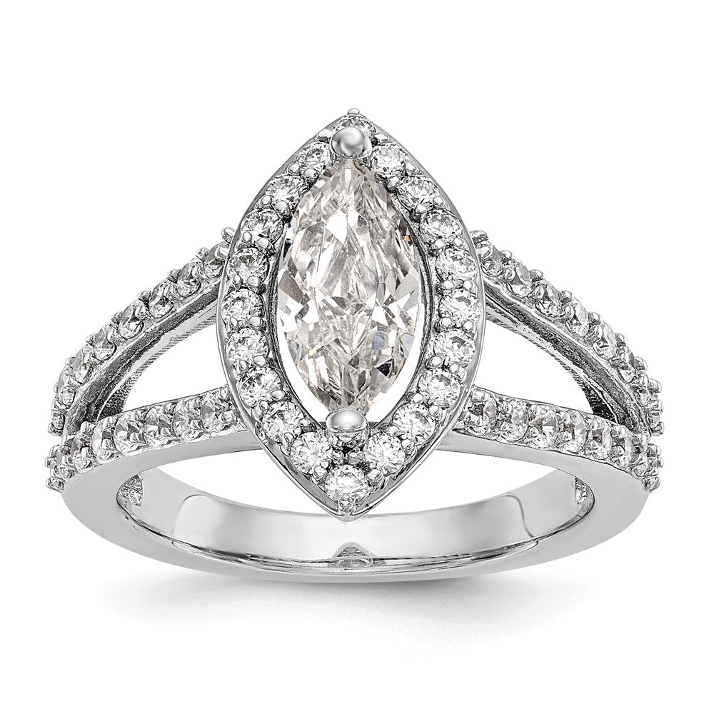 Buy Exclusive 14K White Gold Semi-Mount Engagement Ring for 1 Carat Stone