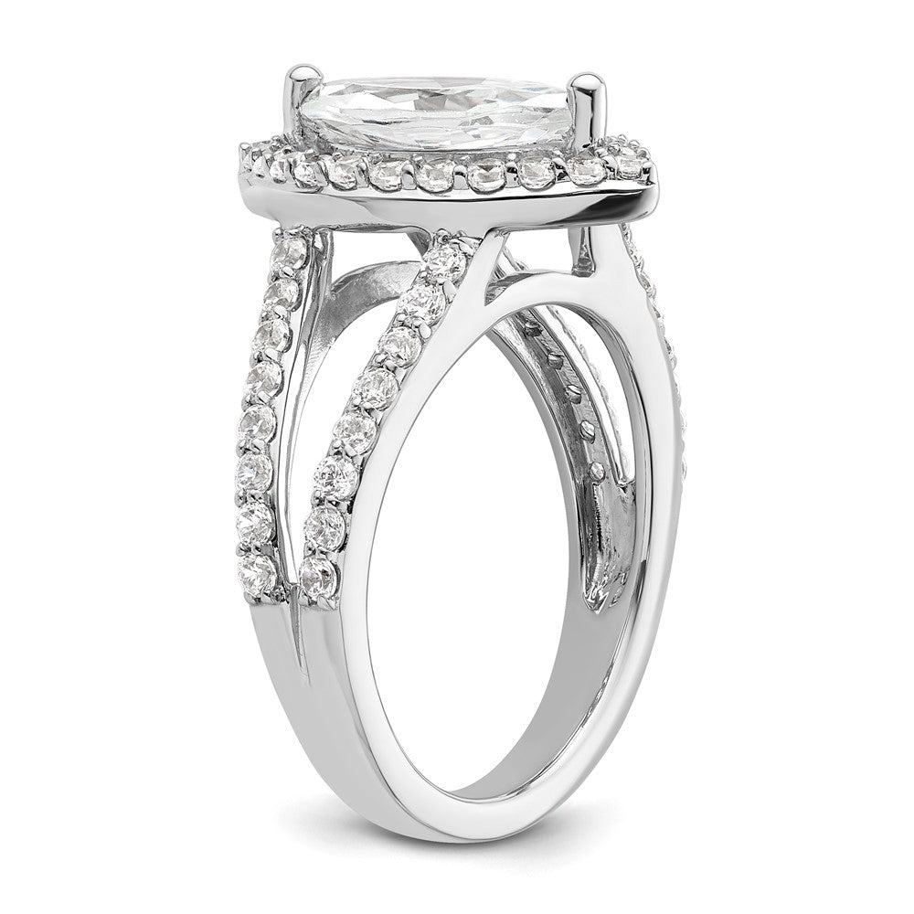 Buy Exclusive 14K White Gold Halo Engagement Ring Semi-Mount for 2 Carat