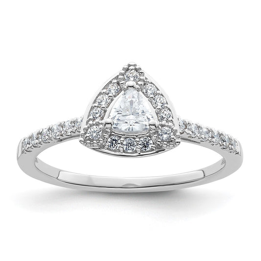 Buy Exclusive 14K White Gold Halo Engagement Ring for 1/4 Carat Stone