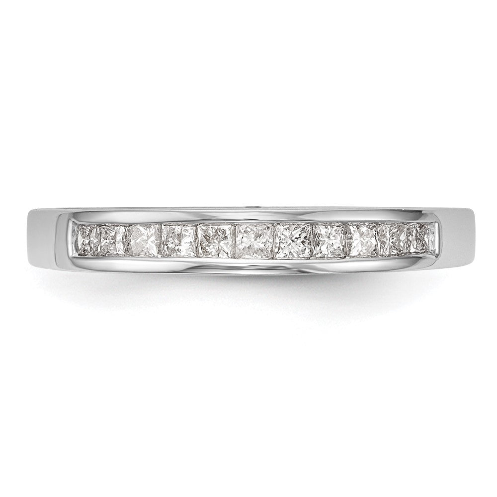 Buy Stylish 14K White Gold Wedding Band with 1/3 Carat Diamonds - Luxury Value!