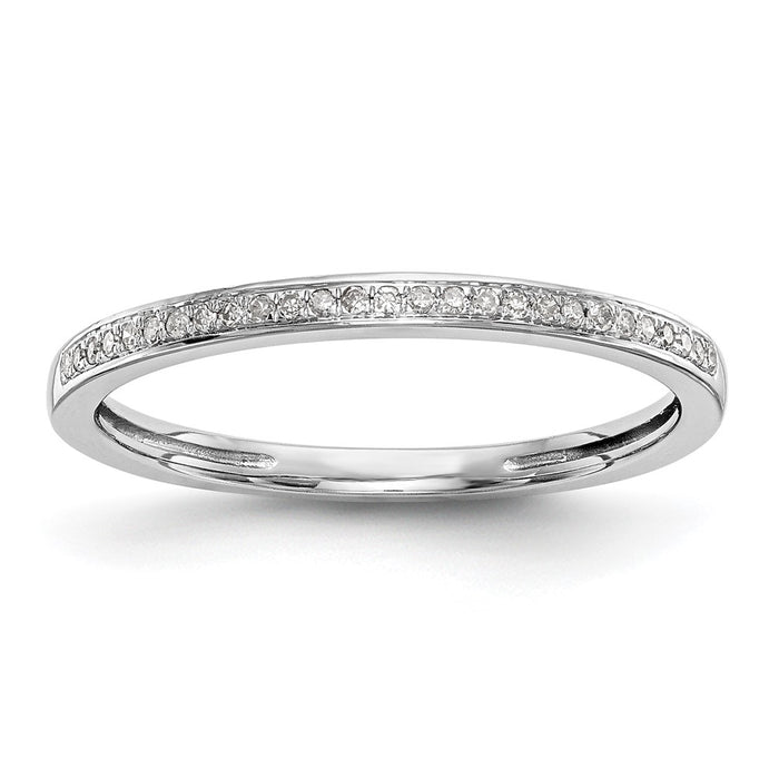 Buy Exclusive 14K White Gold Diamond Wedding Band Set - 1/6 Carat, Stylish Value-1