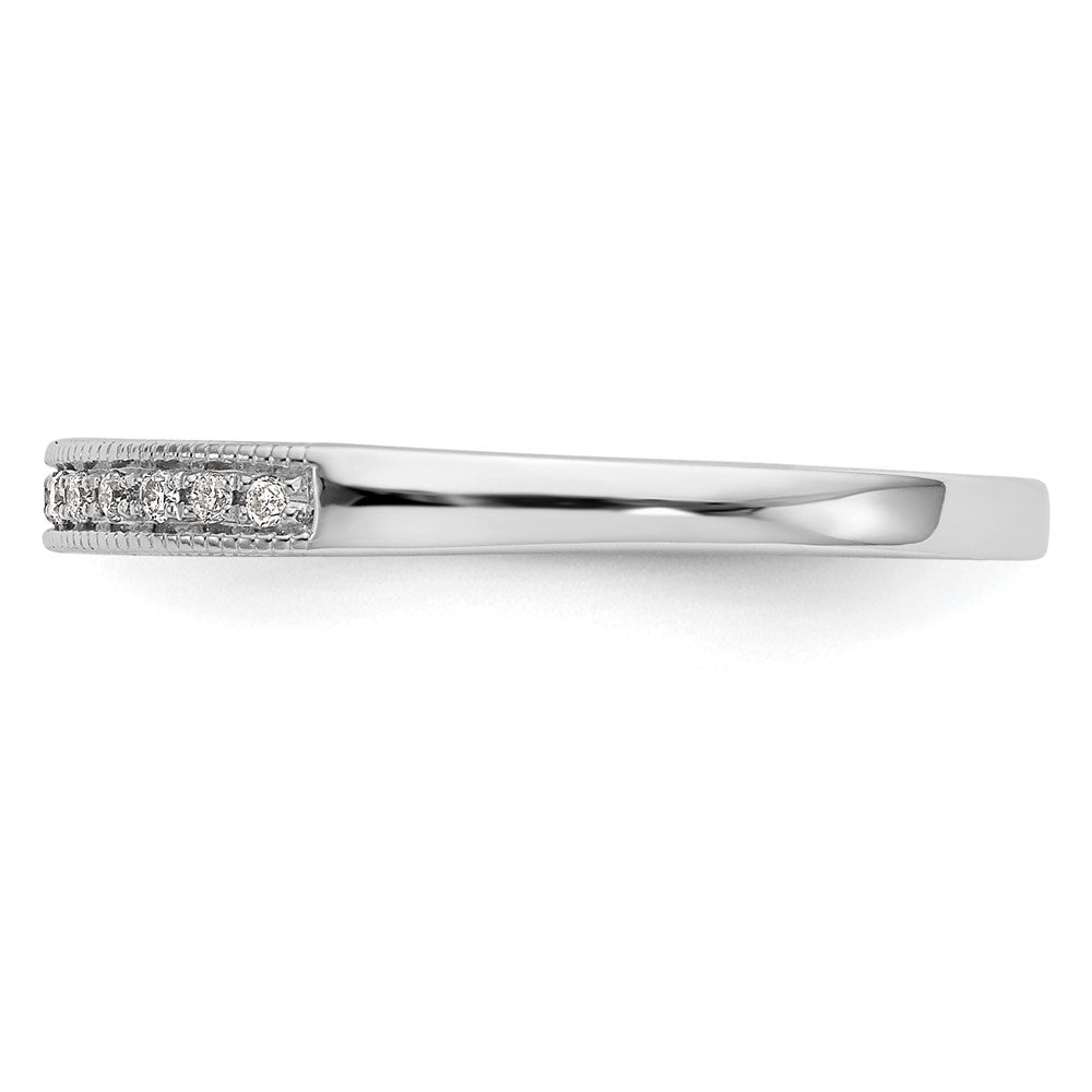 Buy 14K White Gold 1/6 Carat Diamond Wedding Band Set - Stylish & Affordable!
