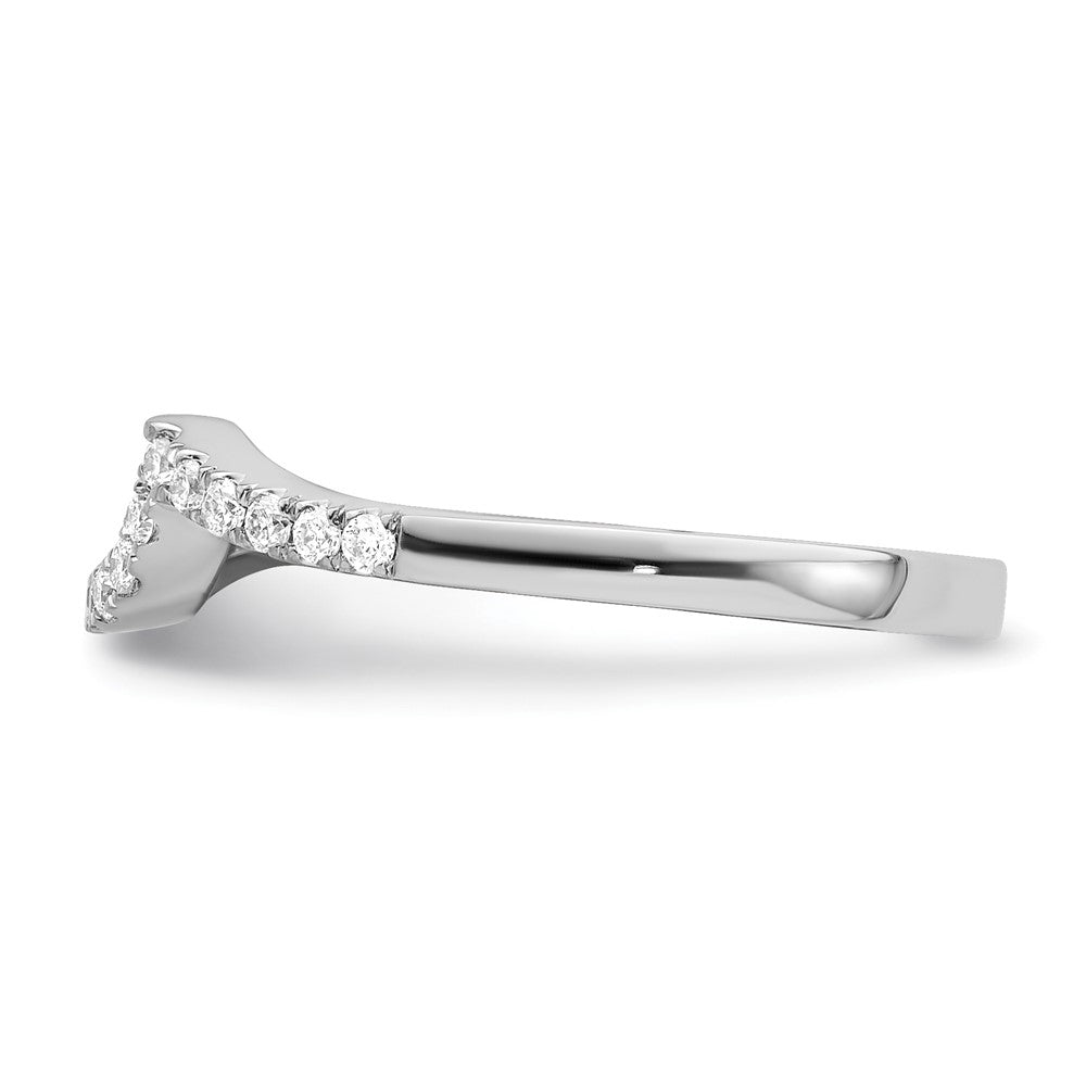 Buy Exclusive 14K White Gold Diamond Wedding Band | 1/5 Carat & Stylish Design