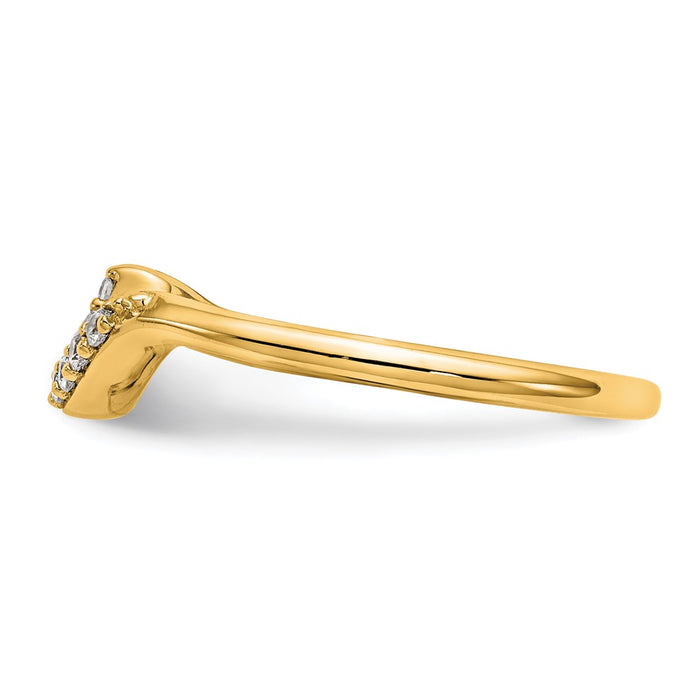 Exclusive 14K Gold Diamond Wedding Ring - Stylish Design, Affordable Luxury-3