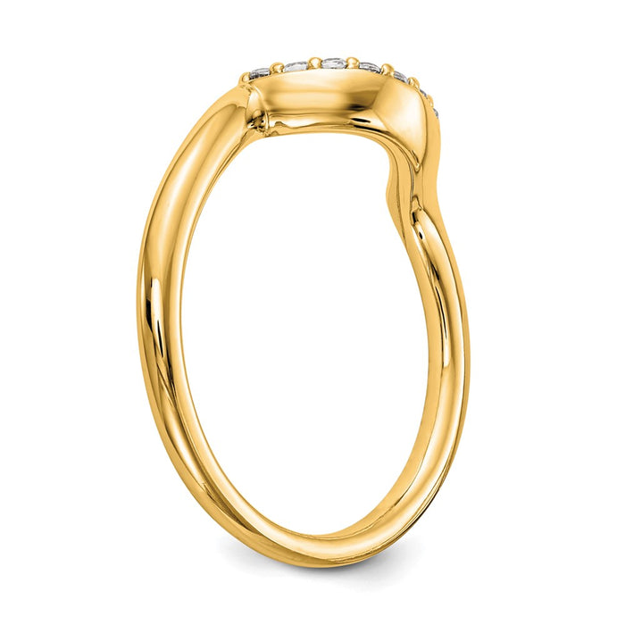 Exclusive 14K Gold Diamond Wedding Ring - Stylish Design, Affordable Luxury-5