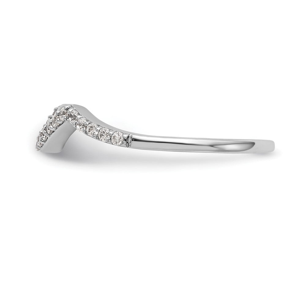 Exclusive 14K White Gold 1/6 Carat Diamond Wedding Band - Affordable Luxury