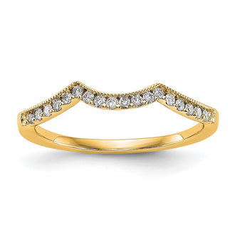 Buy 14K Yellow Gold Diamond Eternity Wedding Band | Stylish & Affordable Luxury