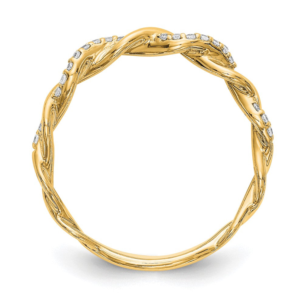 High-Quality 14K Yellow Gold Diamond Engagement Ring - Stylish & Affordable