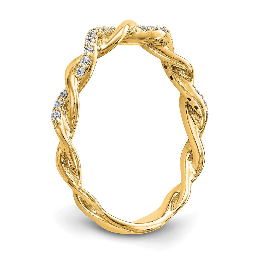 High-Quality 14K Yellow Gold Diamond Engagement Ring - Stylish & Affordable