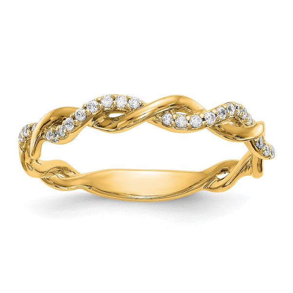 14K Yellow Gold Diamond Engagement Ring - Style GR1-1035142