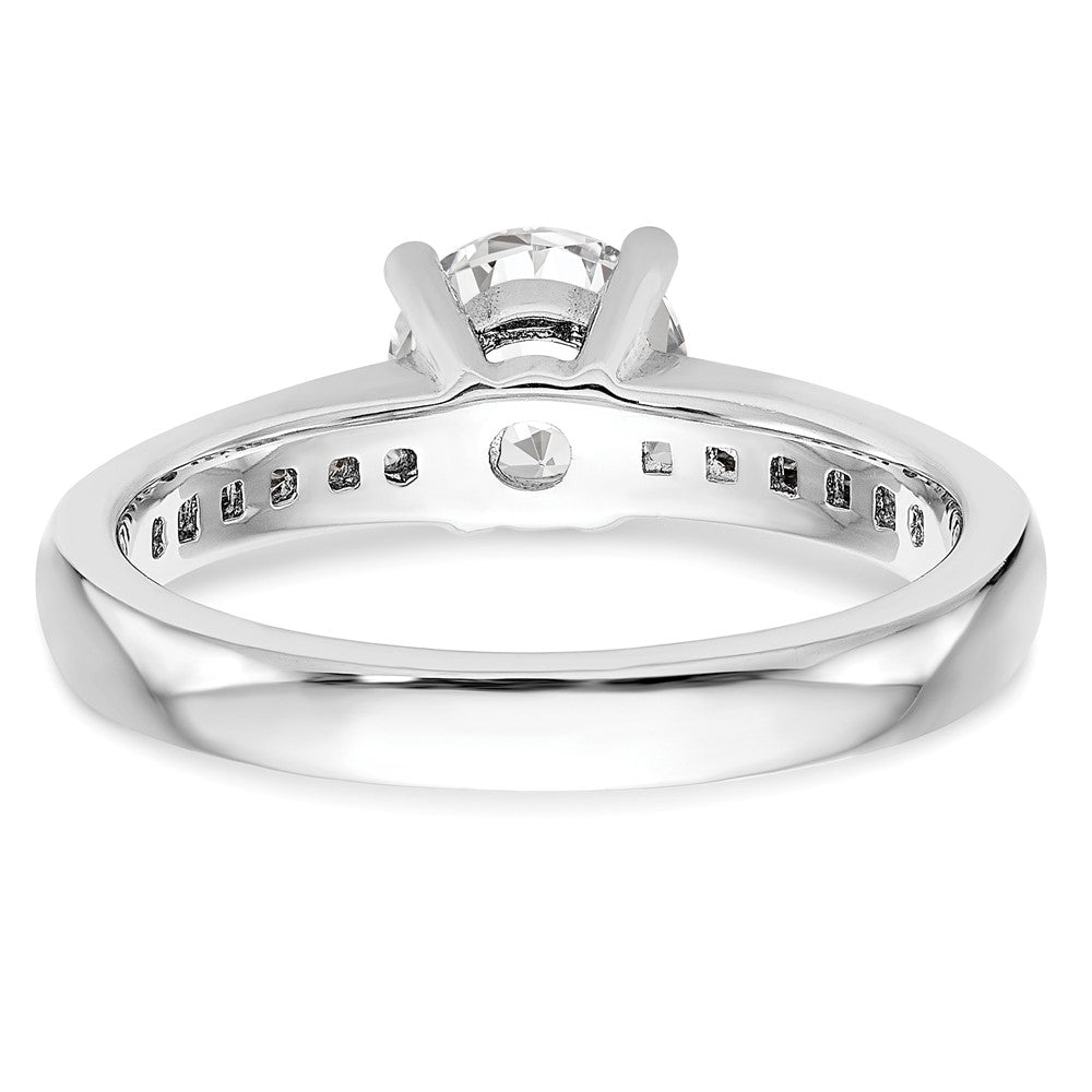 Buy Exclusive 14K White Gold Engagement Ring Semi-Mount for 1 Carat Diamond