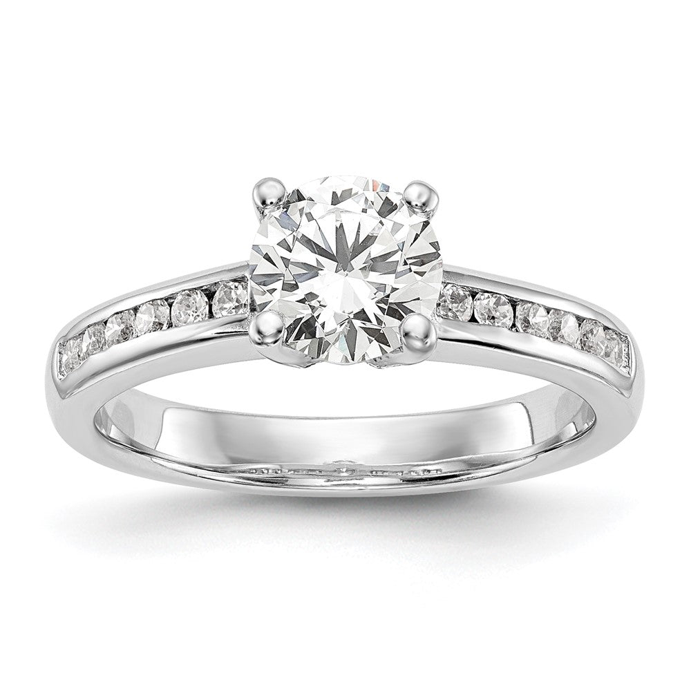 Buy Exclusive 14K White Gold Engagement Ring Semi-Mount for 1 Carat Diamond