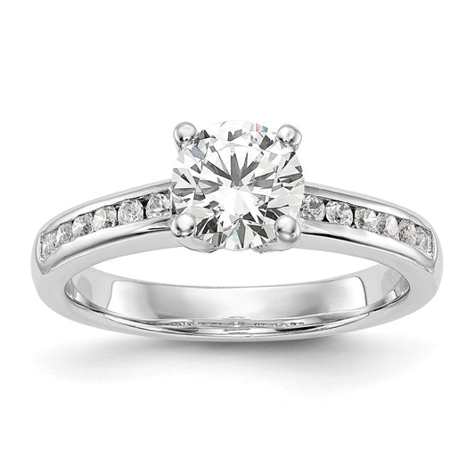 Buy Exclusive 14K White Gold Engagement Ring Semi-Mount for 1 Carat Diamond