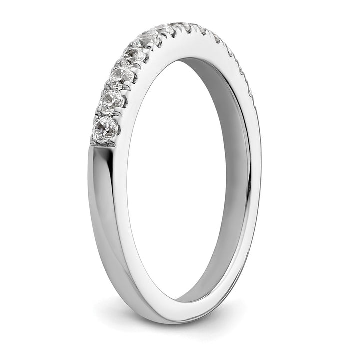 Buy 14K White Gold 1/2 Carat Diamond Wedding Band Set - Luxury & Style-6