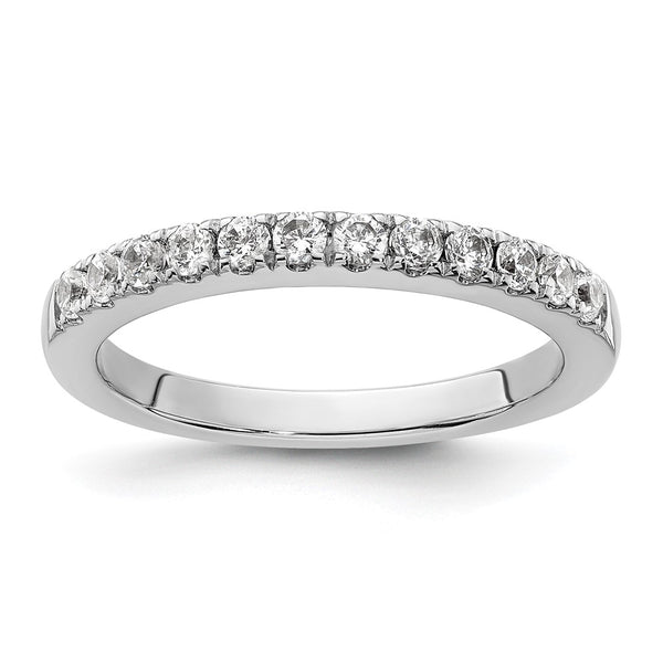 14K White Gold 1/2 Carat Diamond Wedding Band Set - Style GR1-1022968