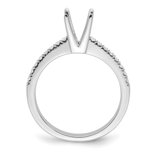 Buy Exclusive 14K White Gold Engagement Ring for 1/2 Carat Stone, 1/5 CT Accents