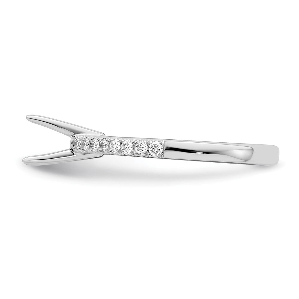 Buy Exclusive 14K White Gold Engagement Ring for 1/2 Carat Stone, 1/5 CT Accents