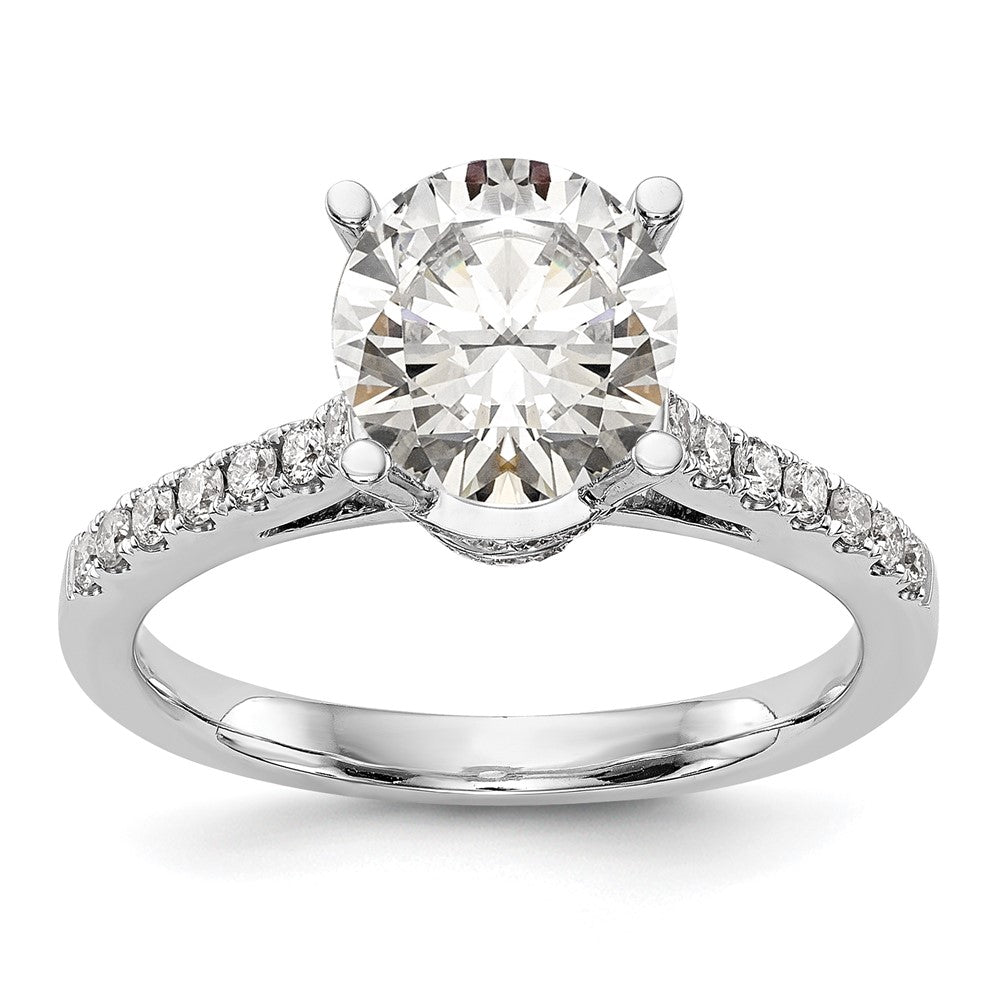 Buy Exclusive 14K White Gold Semi-Mount Engagement Ring for 1.25 Carat